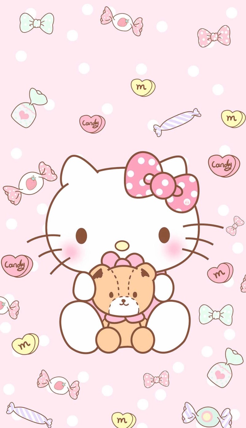 少女心壁纸hellokitty