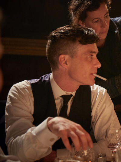 Cillian Murphy in“Peaky Blinders”
Thomas Michael Shelby（Tommy Shelby）