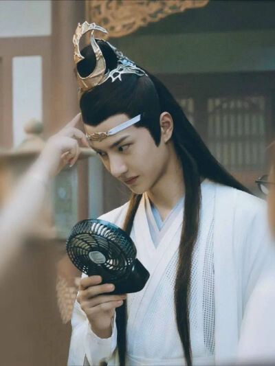 你绝对没有的陈情令蓝忘机王一博的剧照