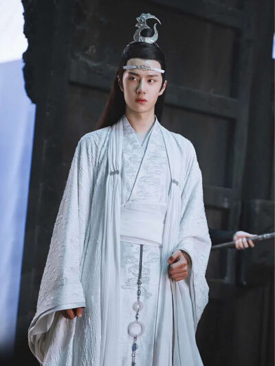 你绝对没有的陈情令蓝忘机王一博的剧照