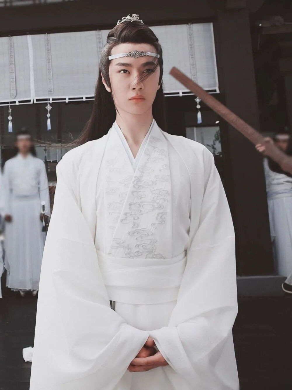 你绝对没有的陈情令蓝忘机王一博的剧照