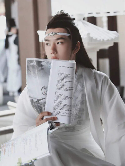 你绝对没有的陈情令蓝忘机王一博的剧照