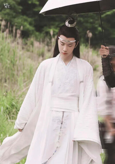 你绝对没有的陈情令蓝忘机王一博的剧照