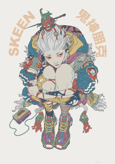 SKEEN X 鬼神朋克
画师：zeenchin