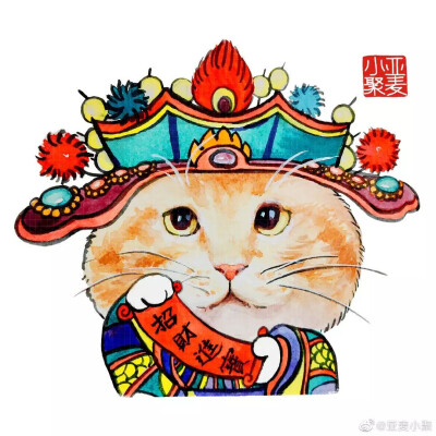 中国戏曲风 猫类