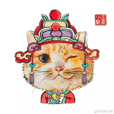 中国戏曲风 猫类