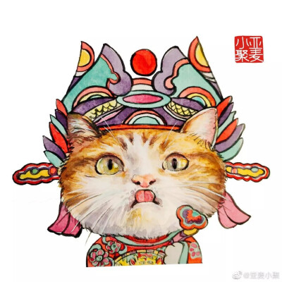 中国戏曲风 猫类