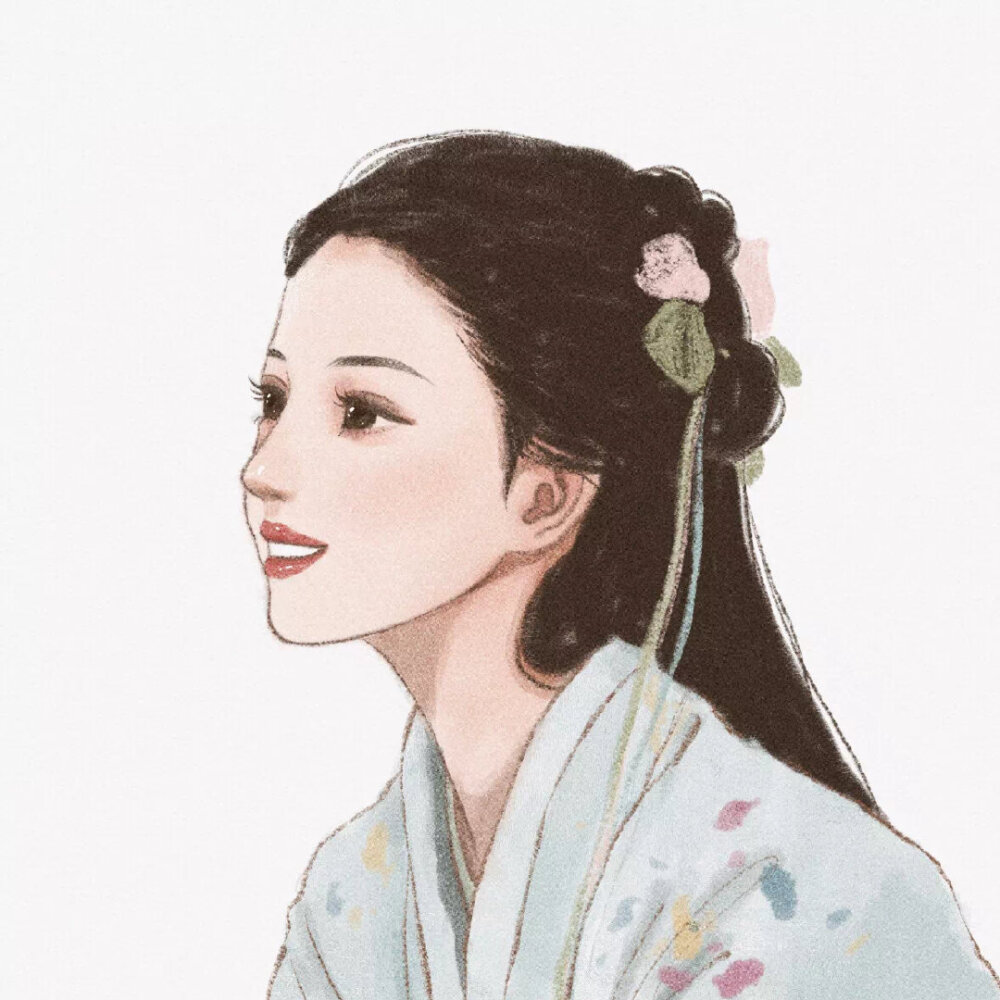 旧胶片风格情侣CP头像
画师：陈四节Jessie ​​​