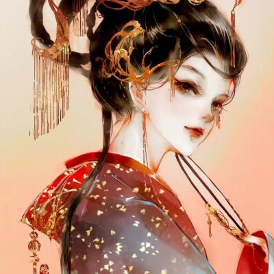 古风的小姐姐哇（我jio得不错哎）