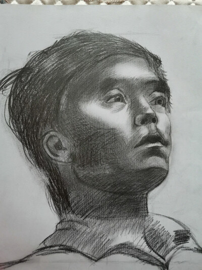 素描画