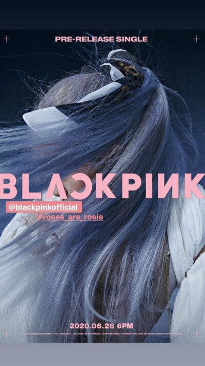 Black Pink回归海报第一弹