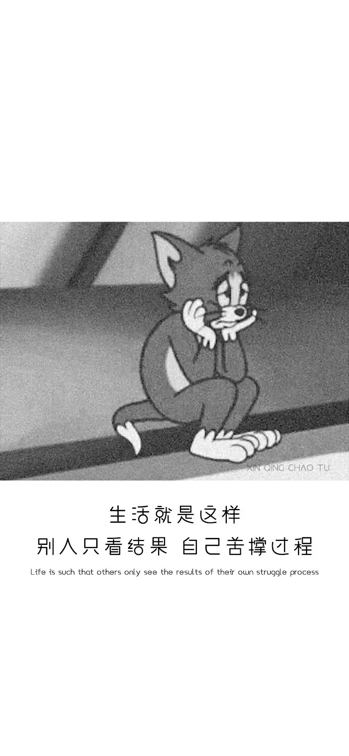 我很少分享这种风格的壁纸
文字壁纸