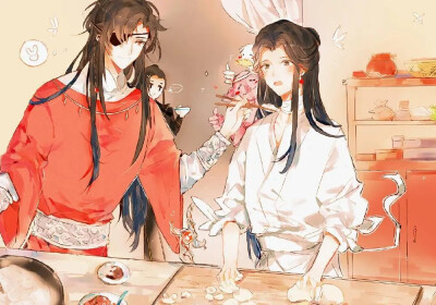 天官赐福 花怜
画师：曙中客