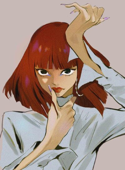 BLACKPINK
手绘#Lisa#朴彩英#金智秀#Jennie预告照
绝了！
画师:早睡的蛙