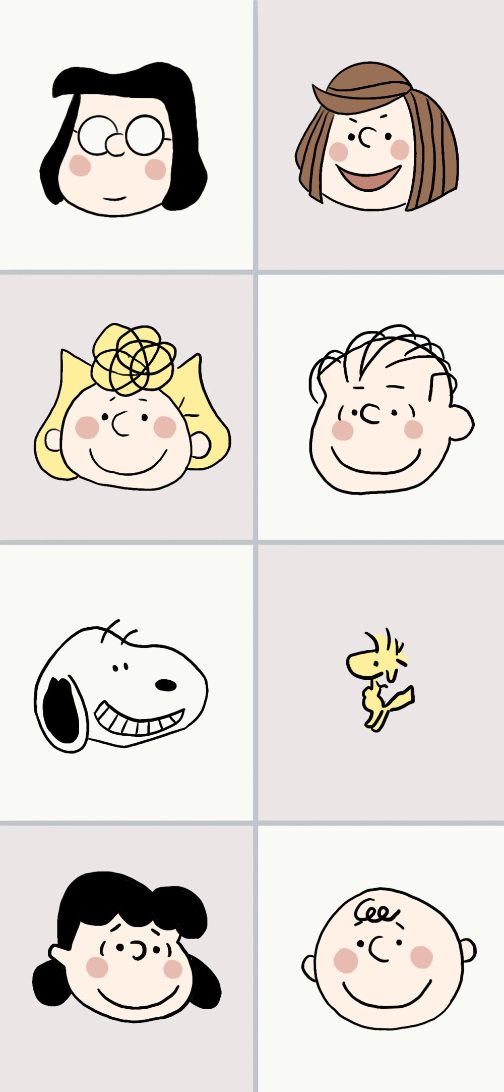 一组动画壁纸聊天背景图
手绘插画壁纸 cr：再喝一口奶盖 ​