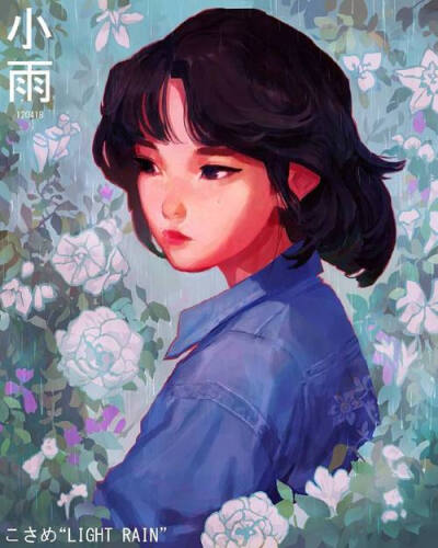 一组复古风的人物插画，做头像真美！来自插画师：Samuel Youn IG：samuelyounart 