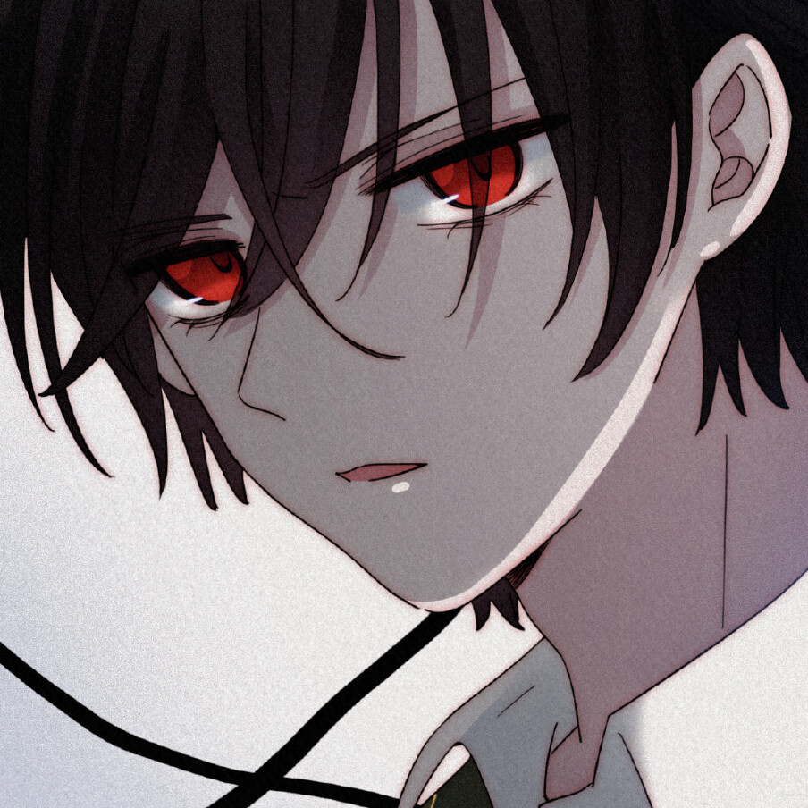 自截调色漫头男生头像