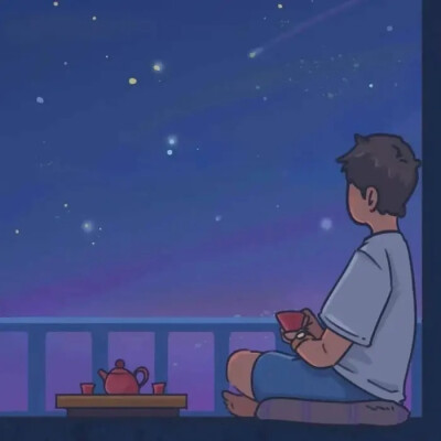 夜晚静谧