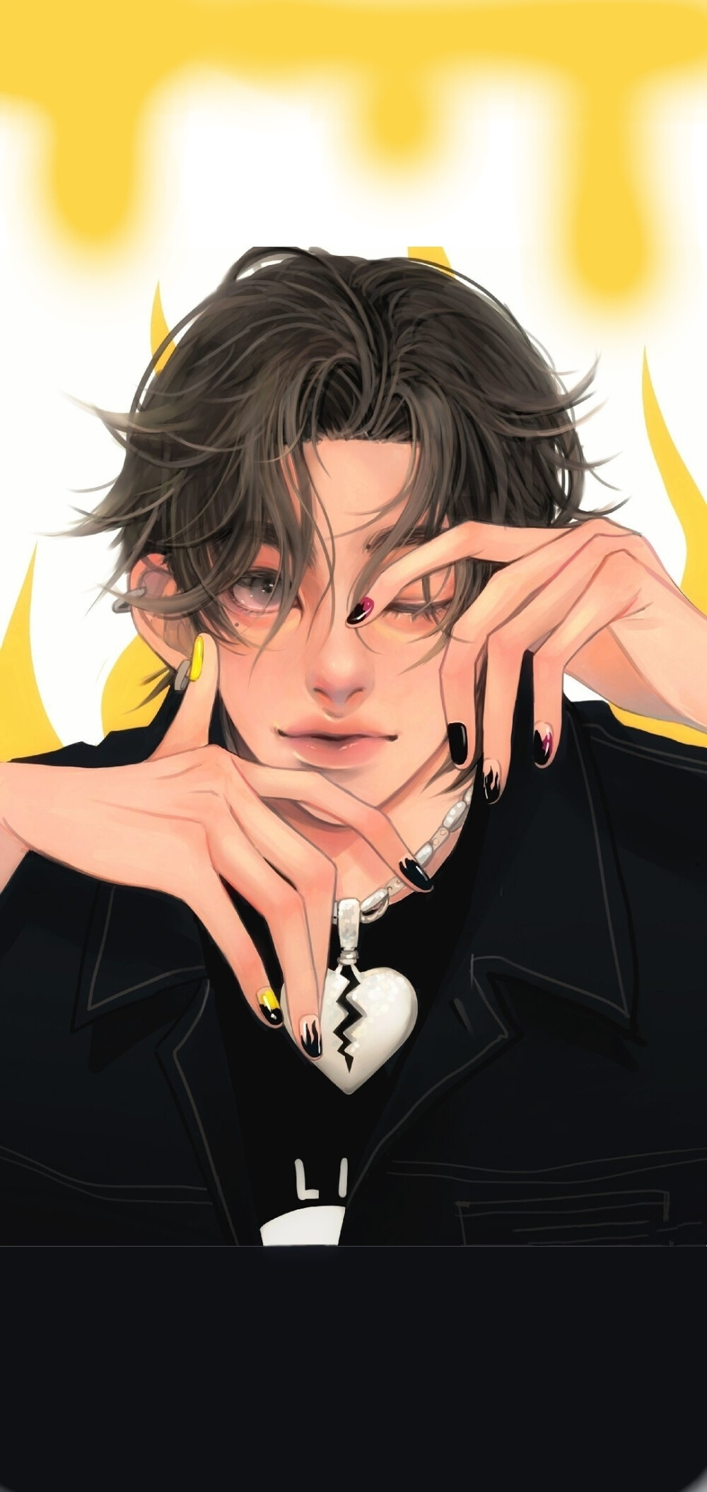 小鬼王琳凯
自制的壁纸
原图来自微博@光速感染快乐病毒