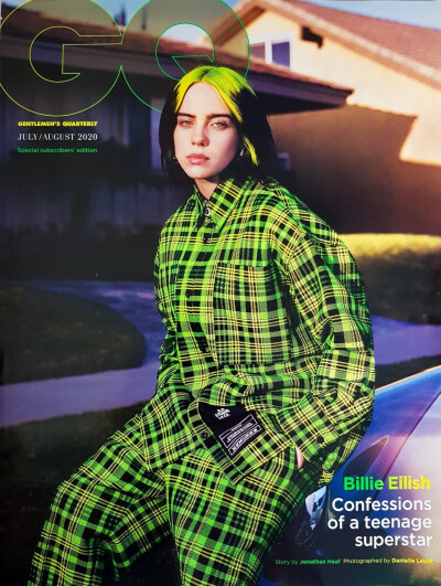 Billie Eilish 碧莉 欧美 杂志