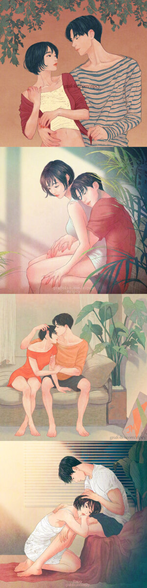 韩国插画师♡zipcy 梁世恩