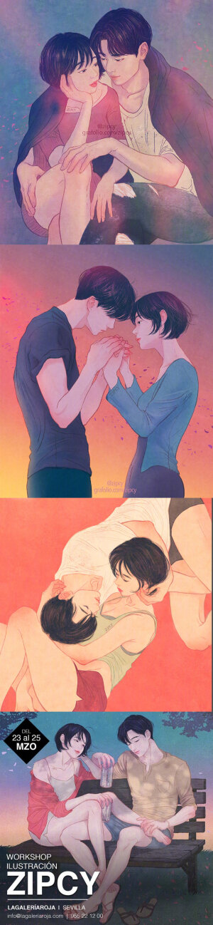 韩国插画师♡zipcy 梁世恩