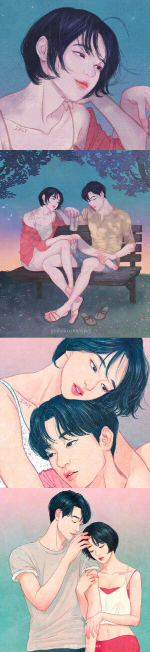 韩国插画师♡zipcy 梁世恩