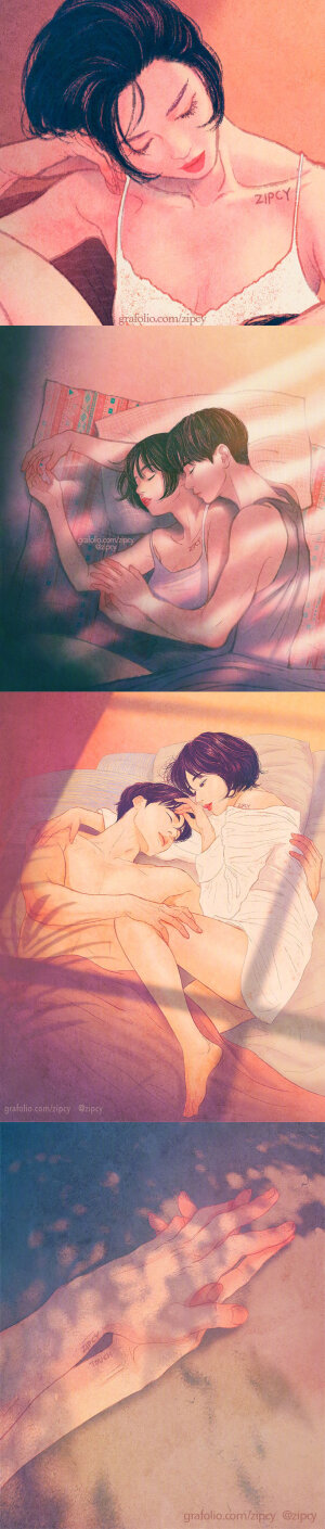 韩国插画师♡zipcy 梁世恩