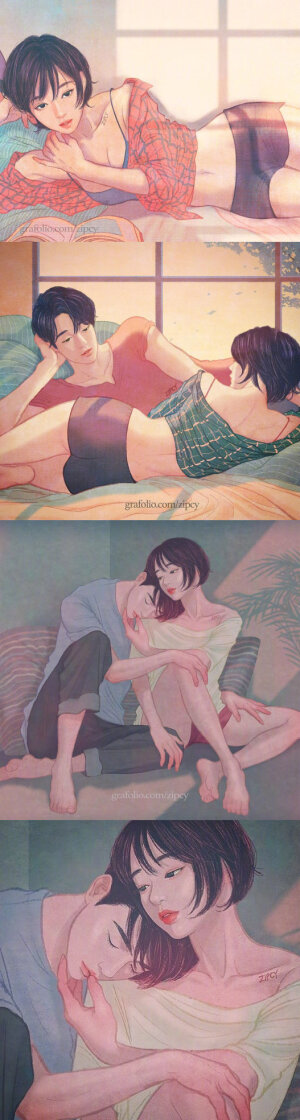 韩国插画师♡zipcy 梁世恩