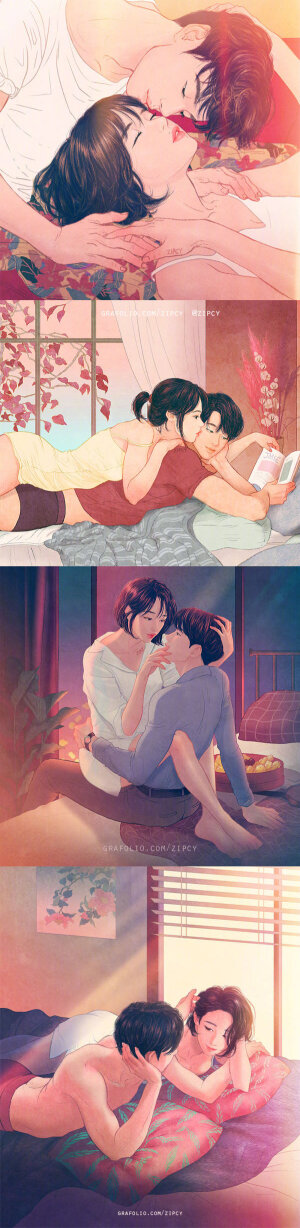 韩国插画师♡zipcy 梁世恩