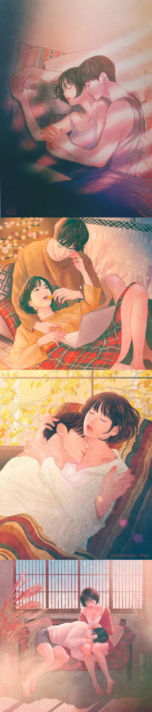 韩国插画师♡zipcy 梁世恩