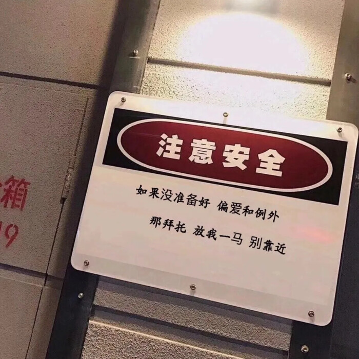 我太清楚自己的这副德行了，一旦动了心，被整si的必然是我。如果没准备好偏爱和例外，那拜托，放我一马，别靠近。