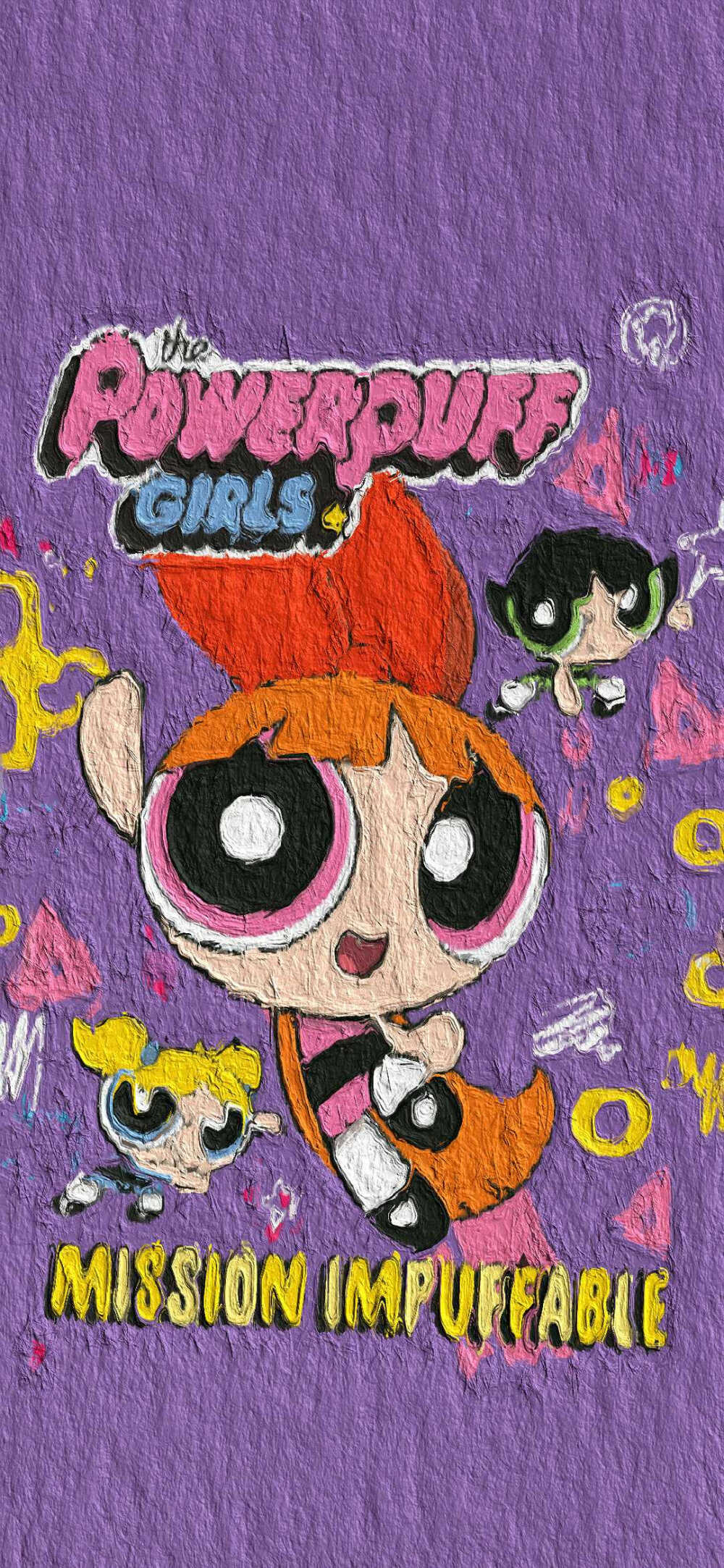 油画壁纸/可爱/简约/卡通