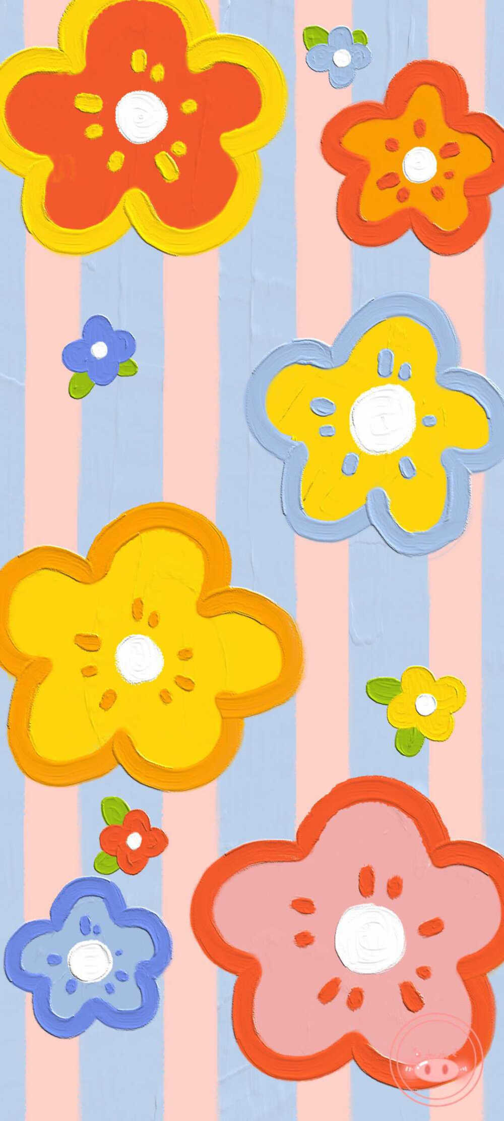 油画壁纸/可爱/简约/卡通