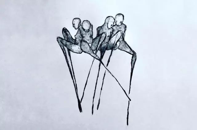 新晋德国艺术家felix dolah和他独具一格的炭笔画.