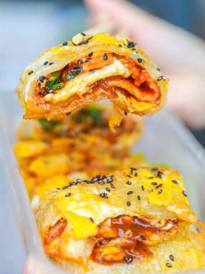 烤冷面 美食小吃