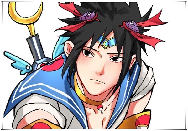 卡卡西鸣人佐助女装