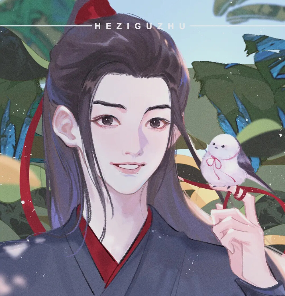 肖战魏无羡卡通可爱头像壁纸