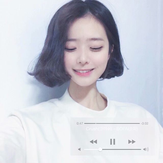 短发女