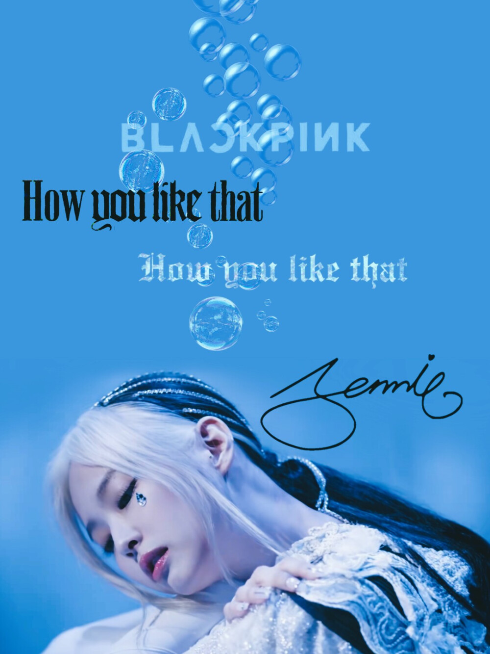 金智秀 金智妮 朴彩英 辣Lisa blink blink blink blackpink！！！
HA How You Like That！！！
Blackpink 回归大发！