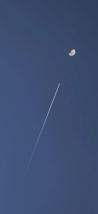 简单壁纸＿清新治愈系《唯美天空》蓝色高清✨