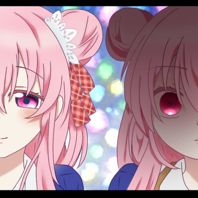 【happy sugar life】病娇 女头 动漫 同人 双人 神户盐 松坂砂糖 p站 Q版