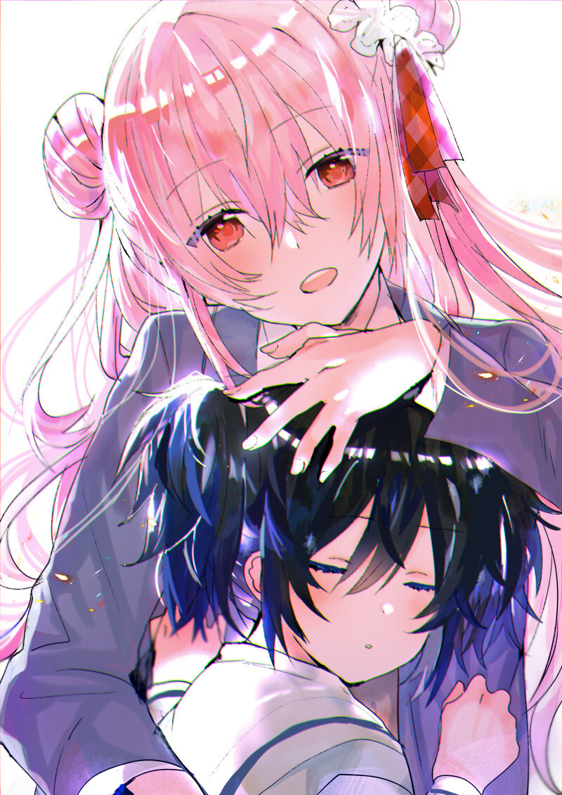 【happy sugar life】病娇 女头 动漫 同人 双人 神户盐 松坂砂糖 p站 