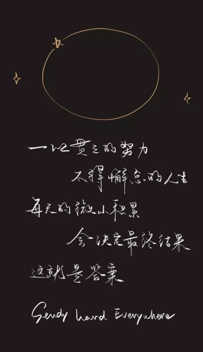 励志/文字/壁纸