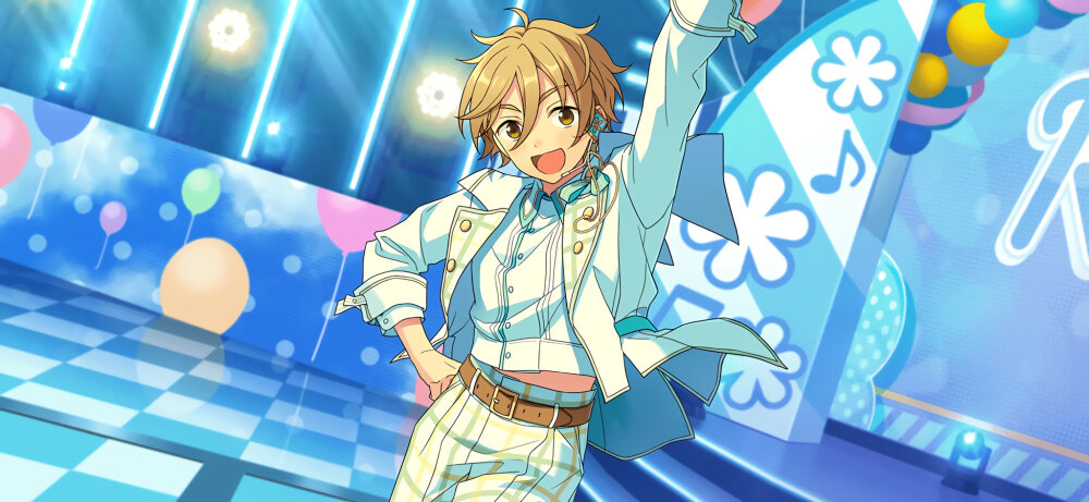 シャッフルユニットイベント ラゲッジタグ あんスタ 真白友也