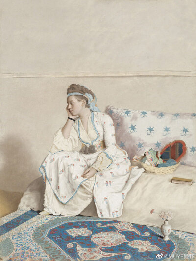 瑞士画家Jean-Étienne Liotard（1702—1789）笔下的人物肖像和下午茶日常。