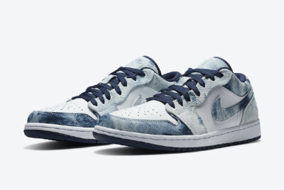 Air Jordan 1 Low「Washed Denim」