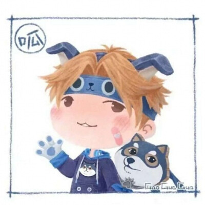 江东小霸王和乔大娃的情头