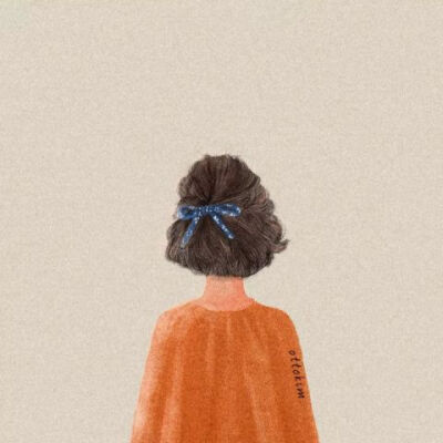 背影头像（分享网络图片）