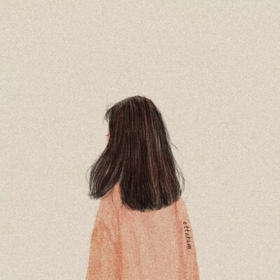 背影头像（分享网络图片）